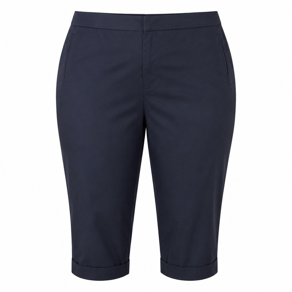 Catherines Secret Slimmer Capri Pants‎ Dark Navy Blue Plus Size 26W New